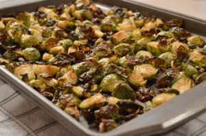 Oven Roasted Brussel Sprouts